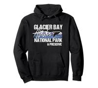 Glacier Bay National Park And Preserve Alaska Orca Whale Pullover Hoodie