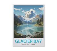 Glacier Bay National Park，Tin Sign Vintage Retro Man Cave Bar Pub Shed Novelty Gift Aluminium Metal Tin Wall Décor Sign(20x30cm）8x12 inch-DR81