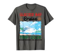 Glacier Bay Trip 2026 Summer Cruise Ship Anchor Palm Trees T-Shirt
