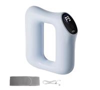 Glacier Blue Weight Burning Massager, 8-Speed Vibration, Deep Tissue Kneading, Fascia Loop Design, Slimming Belt, Full Body Shaping, Muscle Relaxing, Long Lasting Battery, Includes Charging Cable