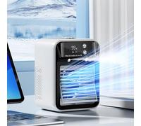 Glacier Breeze Ac, 2025 New Glacier Breeze Portable Ac Unit, 2 Speeds, Ultra-Quiet, 20° Adjustment Grid, Evaporative Cooler Portable Ac Keep Your Cooling This Summer
