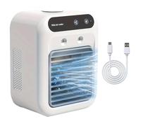 Glacier Breeze Ac, Portable AC Mini Air Cooler, 2 Speeds Adjustable, Ultra-Quiet Personal Air Conditioner for Home and Office Cooling