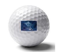 Glacier Cave Ice Winter Golf Balls for Men Golfers Distance Straighter Shots Funny Ball