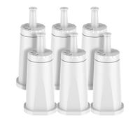 GLACIER FRESH (6 Pack) Water Filter Compatible with Sage Coffee Machines Barista Express Pro, Oracle Jet Touch, Replacement for ClaroSwiss Filters, SES BES 875/876/878/880/980/990, TÜV SÜD Certified