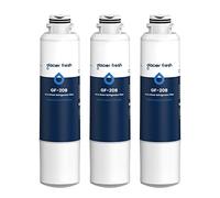 GLACIER FRESH DA29-00020B Fridge Water Filter, Compatible with Samsung DA29-00020B, HAF-CIN/EXP, DA29-00020A/B, DA29-00019A, Kenmore 46-9101, RF4267HARS For French Door Fridge, 3 Pack