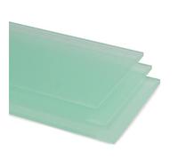 Glacier Green Frost Matt Acrylic Sheet Colour Plastic Panel Cut to Size (3mm, A4-210mm x 297mm)
