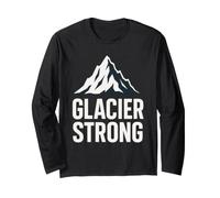 Glacier Hiker Adventure Ice Explorer Chasing Frozen Mountain Long Sleeve T-Shirt