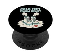 Glacier Hiker Adventure Ice Explorer Chasing Frozen Mountain PopSockets Adhesive PopGrip