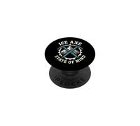 Glacier Hiker Adventure Ice Explorer Chasing Frozen Mountain PopSockets Adhesive PopGrip