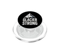 Glacier Hiker Adventure Ice Explorer Chasing Frozen Mountain PopSockets PopGrip for MagSafe