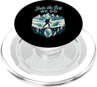 Glacier Hiker Adventure Ice Explorer Chasing Frozen Mountain PopSockets PopGrip for MagSafe