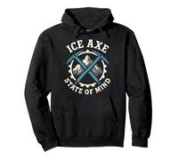 Glacier Hiker Adventure Ice Explorer Chasing Frozen Mountain Pullover Hoodie