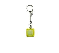 Glacier Mechanical Switches Keychain/Switch Tester for Mechanical Keyboard (Switch and Keycap not Included) (Yellow)