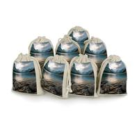 Glacier National Park 8 PCS Muslin Bags with Drawstring Sachet Bags Empty Small Cotton Drawstring Bag Muslin Reusable & Washable Cotton Bag for Herb Spice Candy Soap Jewelry Wedding Gift Pouches