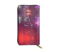 Glacier National Park Leather Wallets for Women Man, Wallets Large Billfold with 12 Card Slots,Wallet Passport wallet, Darts Arrows Furture, One Size