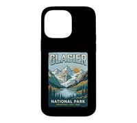 Glacier National Park Montana Est 1910 Vintage Mountain Art Case for iPhone 14 Pro Max