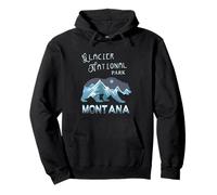 Glacier National Park Montana USA Pullover Hoodie