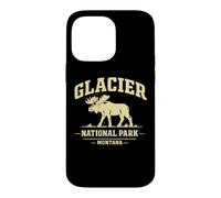 Glacier National Park Moose Graphic Case for iPhone 14 Pro Max