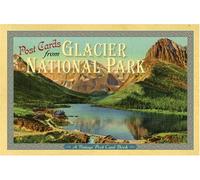 Glacier National Park Post Card Book