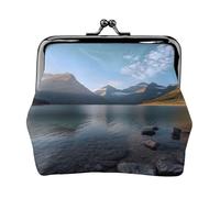 Glacier National Park - Print Women's Compact Coin Purse with Lock Waterproof for Travel Gifts