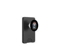 Glacier National Park Retro Sunset Mountain PopSockets PopWallet for MagSafe