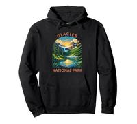 Glacier National Park Scenic Wilderness Pullover Hoodie