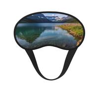 Glacier National Park Sleep Mask for Side Sleeper, Light Blocking Night Masks for Sleeping Eye Mask for Women Men Eye Cover Soft Comfortable Eye Shade for Travel, Nap