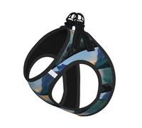 Glacier National Park Small Pet Harness Vest - Full Print Design, Adjustable and Reflective for Safety, Suitable for Small Cats and Dogs Pet leash vest
