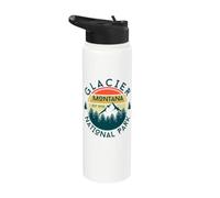 Glacier National Park Stainless Steel Insulated Water Bottle