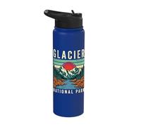 Glacier National Park Stainless Steel Insulated Water Bottle