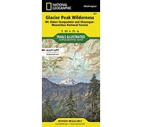 Glacier Peak Wilderness Map: Trails Illustrated Other Rec. Areas (National Geographic Trails Illustrated Map)