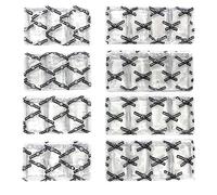 Glacier Tek Spare Cooling Packs for Sports, Classic, Concealable and Original Cool Vests - Biodegradable and nontoxic coolant - Set of 8 Packs