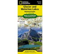 Glacier and Waterton Lakes NP Map: Trails Illustrated National Parks: 215 (National Geographic Maps: Trails Illustrated)