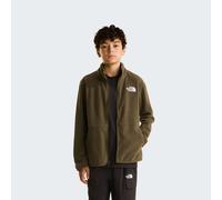 The North Face Glacier Full Zip fleece Brownish Green Kids - L