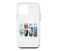 Glaciers, Waterfalls and Puffins Vacation Iceland Case for iPhone 12 mini