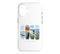 Glaciers, Waterfalls and Puffins Vacation Iceland Case for iPhone 16