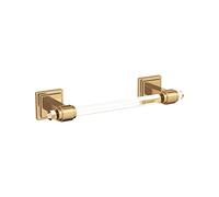 Glacio Clear/Champagne Bronze Contemporary 8 in. (203 mm) Towel Bar