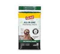 Glad for Pets Black Charcoal Puppy Pads | Puppy Potty Training Pads That ABSORB & NEUTRALIZE Urine Instantly | New & Improved Quality Dog Training Pads, 30 count