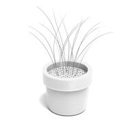 Glad Gua Cat Whisker Collector Pot - Mini Keepsake Plastic Display for Long or Short Whiskers, Thoughtful Pet Memorial Gift for Cat Owners