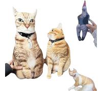 Glad Gua Personalised Ugly Pet Pillows, DIY Abstract Personalized Custom Pet Pillow, Funny Cute Custom Cat Dog Pillow-No White Edges, Custom Animals of Your Pet, Funny Gifts for Friends