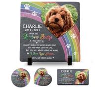 Glad Gua Personalized Pet Memorial Stones - Pet Memorial Gifts, Dog Memorial Gifts for Loss of Dog, Loss of Cat Sympathy Gift, Pet Loss Gifts, Dog Memorial Gifts, Loss of Dog Sympathy Gift