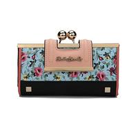 Gladdon Lady Women Retro Purses Floral Butterfly Pattern Buckle Wallets Card Holder Bag Gifts