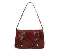 Gladdon Shoulder Bags for Women Zipper Closure Handbag PU Leather Y2K Trendy Hobo Bag for Daily Use