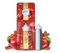 Glade Aerosol Air Freshener, Aerosol Room Spray and Odour Eliminator for Home Infused with Essential Oils, Limited Edition Christmas Air Freshener, Warm Apple Pie, Pack of 12 (12x300ml)