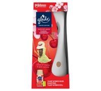 Glade Automatic Air Freshener Holder & Refill, Room Spray & Odour Eliminator for Home, Floral Cherries, Starter Kit (1 Holder + 269ml Refill)