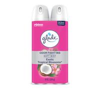 Glade Air Freshener Room Spray Exotic Tropical Blossoms Scent Odor Fighting to Deliver Long Lasting Freshness 8 Oz 2 Count