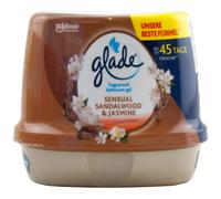 Glade Air Freshener Scent Gel Sensual Sandalwood & Jasmine 1 X 180g To 45 Days