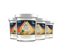 Glade Aromatherapy Candles, Pure Happiness Fragrance, Pack of 4 x 170g Candles