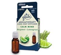 Glade Aromatherapy Essential Oil Diffuser Refill, Cool Mist Aromatherapy Diffuser & Air Freshener for Home, Calm Mind with Bergamo