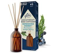 Glade Aromatherapy Reed Diffusers, Essential Oils Diffuser with Refreshing Fragrance, Refreshing Energy with Rosemary & Juniper, 80ml